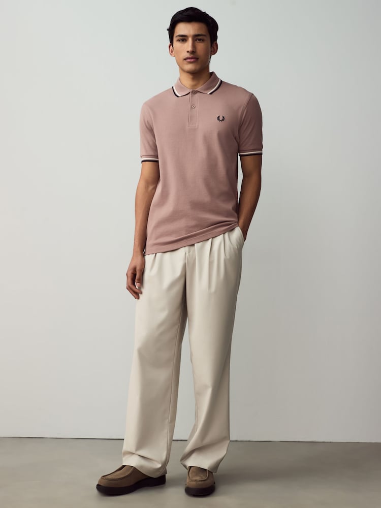 Fred Perry Twin Tipped Polo Shirt - Image 2 of 7