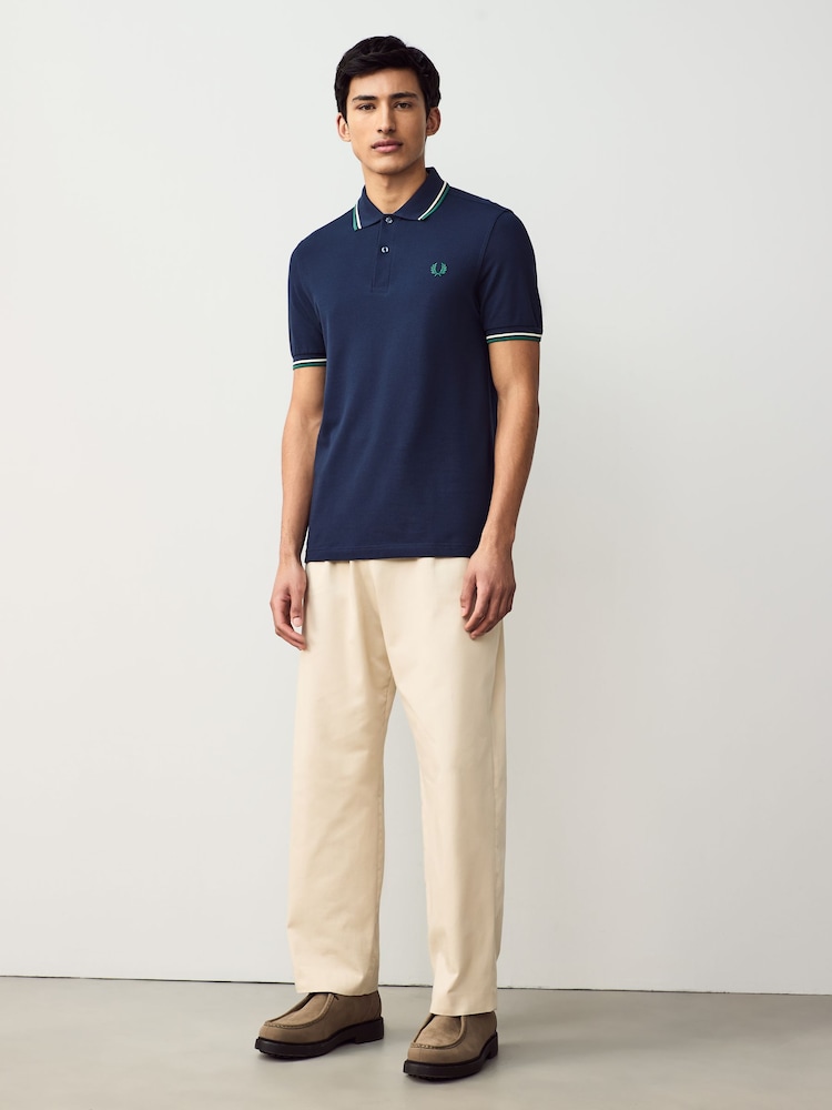 Fred Perry Twin Tipped Polo Shirt - Image 3 of 7
