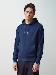 Синий - Толстовка без застежек с контрастной отделкой Fred Perry - Image 1 of 7