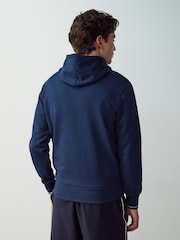 Синий - Толстовка без застежек с контрастной отделкой Fred Perry - Image 2 of 7