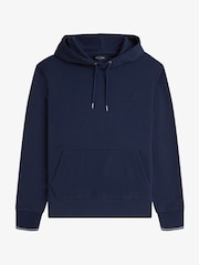 Синий - Толстовка без застежек с контрастной отделкой Fred Perry - Image 6 of 7