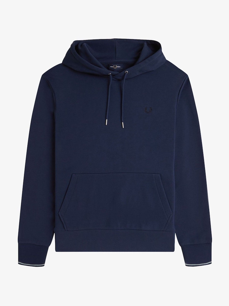 Fred Perry Tipped Overhead Hoodie - Image 6 of 7