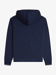 Синий - Толстовка без застежек с контрастной отделкой Fred Perry - Image 7 of 7