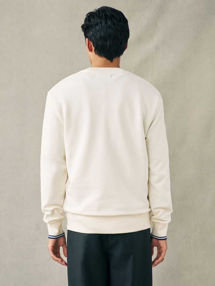 Fred Perry Crew Neck Sweatshirt - Image 2 of 6