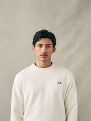 Fred Perry Crew Neck Sweatshirt - Image 4 of 6