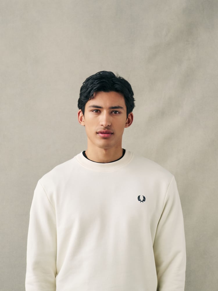 Fred Perry Crew Neck Sweatshirt - Image 4 of 6