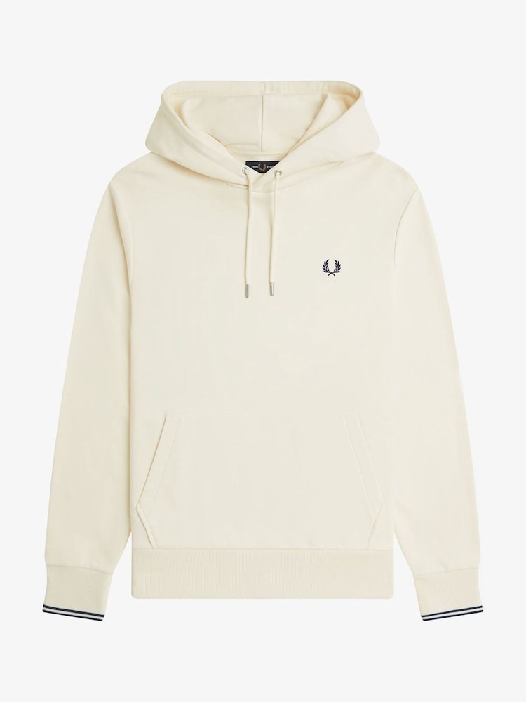 Кремово-білий - Худі з окантовкою Fred Perry - Image 6 of 7