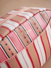 Cath Kidston Pink Stripe Travel Bowling Bag - Image 2 of 3