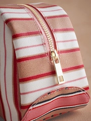 Cath Kidston Pink Stripe Travel Bowling Bag - Image 3 of 3