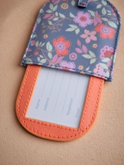 Cath Kidston Navy Lace Petal Luggage Tag - Image 6 of 6