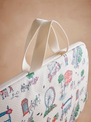Cath Kidston Ecru Lovely London Laptop Case Bag - Image 3 of 3