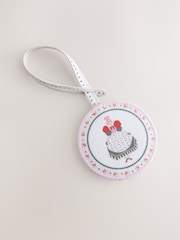 Cath Kidston Pink Rose Stripe Mirror Charm Bag - Image 2 of 5
