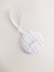 Cath Kidston Pink Rose Stripe Mirror Charm Bag - Image 4 of 5