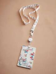 Cath Kidston Ecru Icon Bunches Lanyard - Image 1 of 3