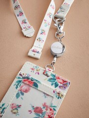 Cath Kidston Ecru Icon Bunches Lanyard - Image 2 of 3