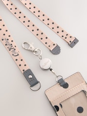 Cath Kidston Pink Spot Lanyard Bag - Image 5 of 6