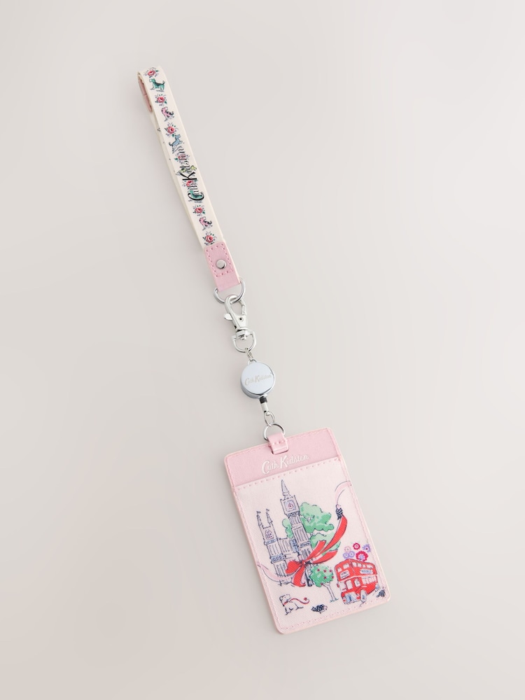 Cath Kidston Ecru Lovely London Lanyard Bag - Image 1 of 5