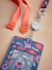 Cath Kidston Navy Lace Petals Lanyard Bag - Image 2 of 3