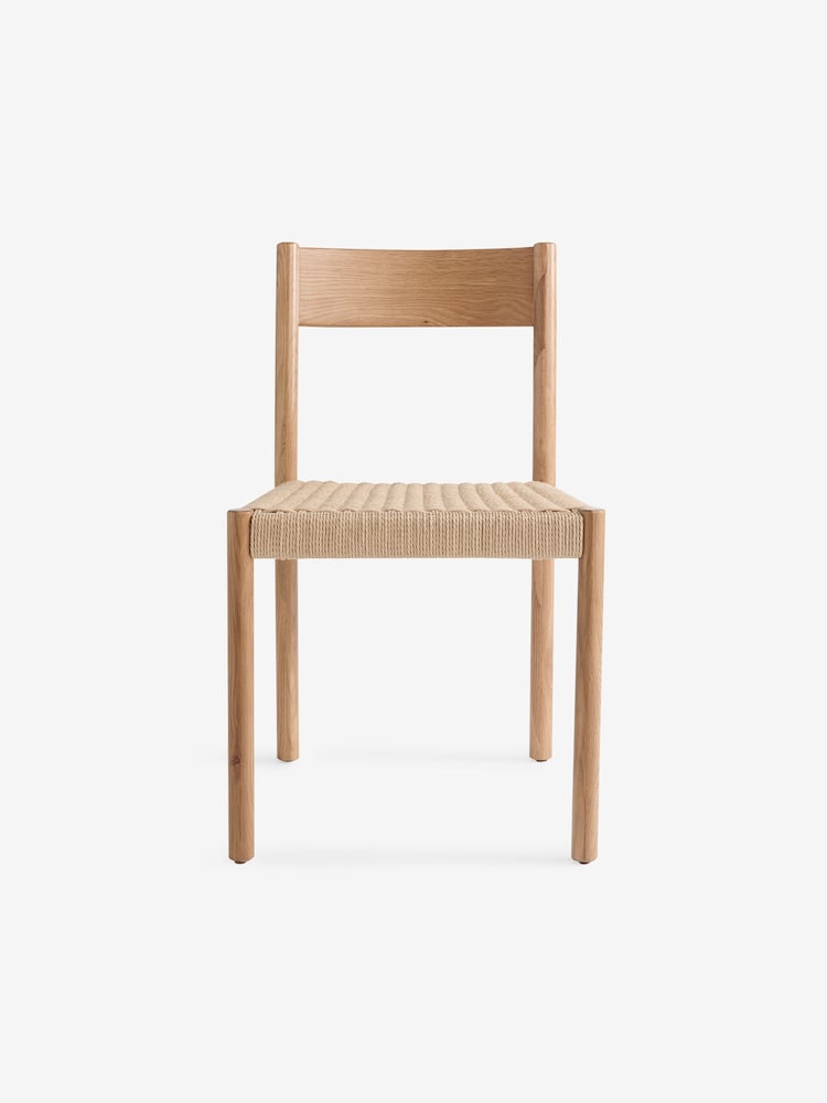 MADE.COM Set of 2 Natural Rhye Dining Chairs - Image 6 of 6 MADE.COM Set of 2 Natural Rhye Dining Chairs - Image 6 of 6