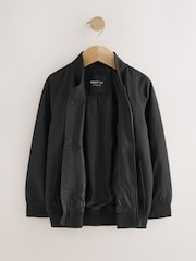 Black Long Sleeves Ziped Bomber Jacket - Image 2 of 5