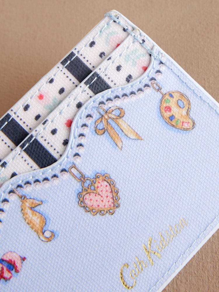 Cath Kidston Blue Charmed Card Holder - Image 3 of 4
