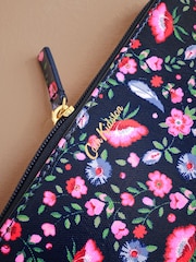 Cath Kidston Navy Birds Continental Wallet - Image 2 of 3