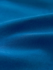 Cobalt Blue Slim Fit Long Sleeve Oxford Shirt - Image 8 of 8