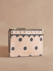 Cath Kidston Pink Spot Card Holder - Image 1 of 3