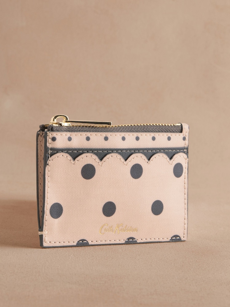 Cath Kidston Pink Spot Card Holder - Image 1 of 3