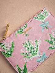 Cath Kidston Pink Lily of the Valley Zip Purse - Image 2 of 3