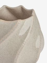 Natural Ceramic Wave Planter - Image 5 of 5