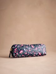 Cath Kidston Navy Feather Ditsy Pencil Case - Image 1 of 3