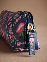 Cath Kidston Navy Feather Ditsy Pencil Case - Image 2 of 3