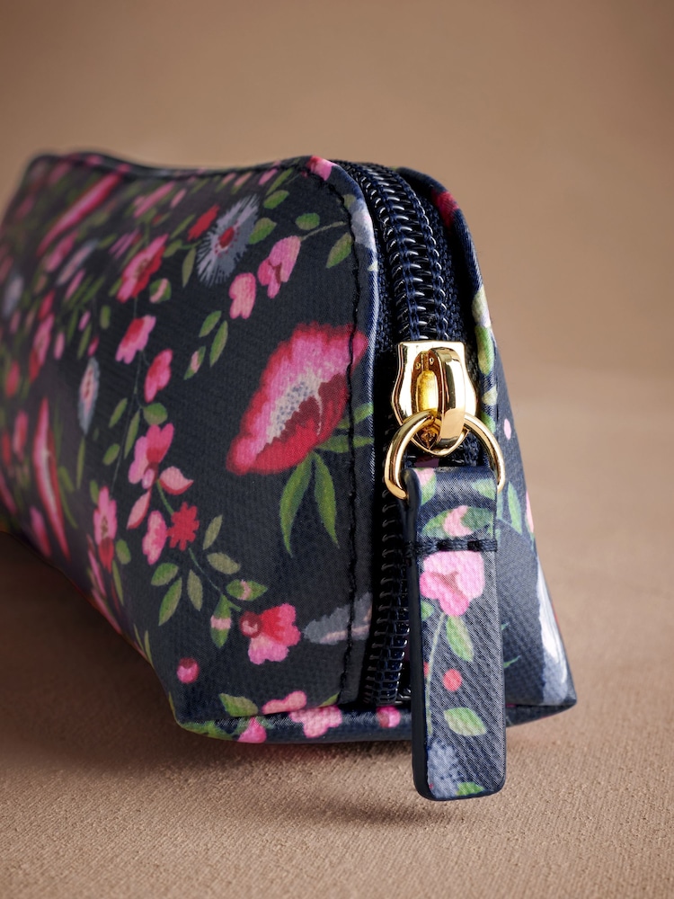 Cath Kidston Navy Feather Ditsy Pencil Case - Image 2 of 3