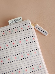 Pink, Rosé gestreift - Cath Kidston – Geldbörse mit Reißverschluss aus 100 % Baumwolle - Image 3 of 3