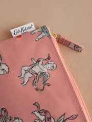 Rosa mit Amor-Design - Cath Kidston – Geldbörse mit Reißverschluss aus 100 % Baumwolle - Image 3 of 3