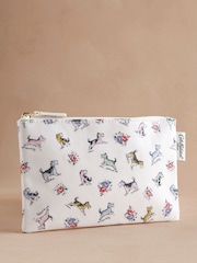 Ecru Billy Hund - Cath Kidston – Geldbörse mit Reißverschluss aus 100 % Baumwolle - Image 1 of 3