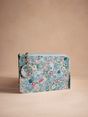 Cath Kidston Blue Ditsy Card Coin Purse - Image 1 of 3