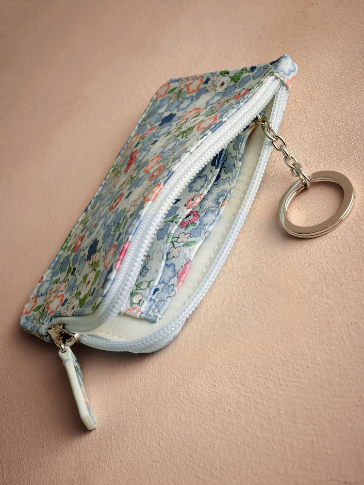 Cath Kidston Blue Ditsy Card Coin Purse - Image 3 of 3