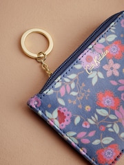 Cath Kidston Navy Lace Petals Card Coin Purse - Image 2 of 4