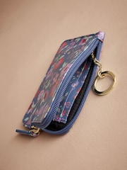 Cath Kidston Navy Lace Petals Card Coin Purse - Image 4 of 4