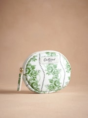 زهور لون أخضر - محفظة مستديرة قطن 100% مزودة بجيب من Cath Kidston - صورة 1 من 3