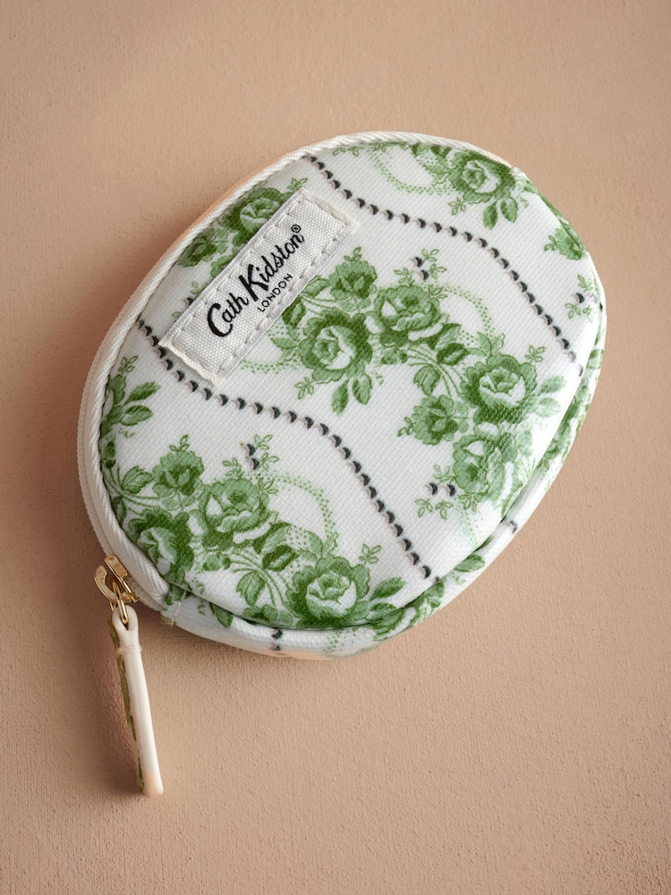 Rosa verde - Monedero de bolsillo redondo de Cath Kidston - Imagen 2 de 3 Rosa verde - Monedero de bolsillo redondo de Cath Kidston - Imagen 2 de 3