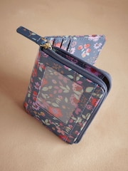 Cath Kidston Navy Lace Petals Slim Pocket Purse - Image 3 of 4