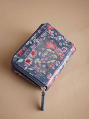 Cath Kidston Navy Lace Petals Slim Pocket Purse - Image 4 of 4