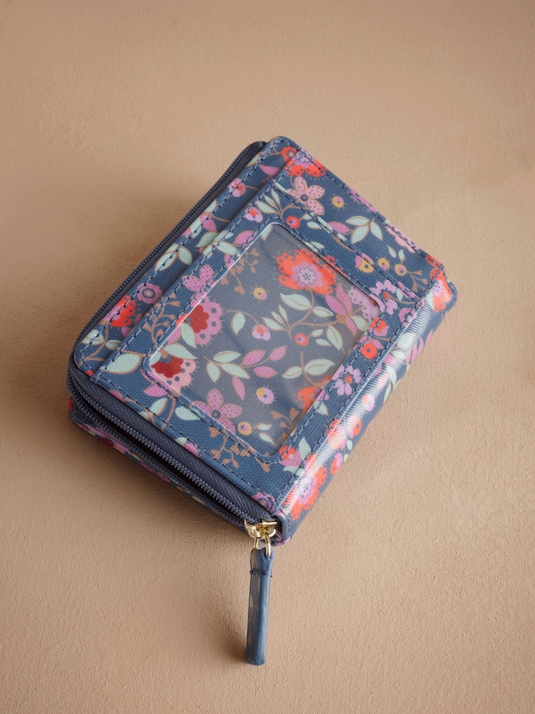 Cath Kidston Navy Lace Petals Slim Pocket Purse - Image 4 of 4