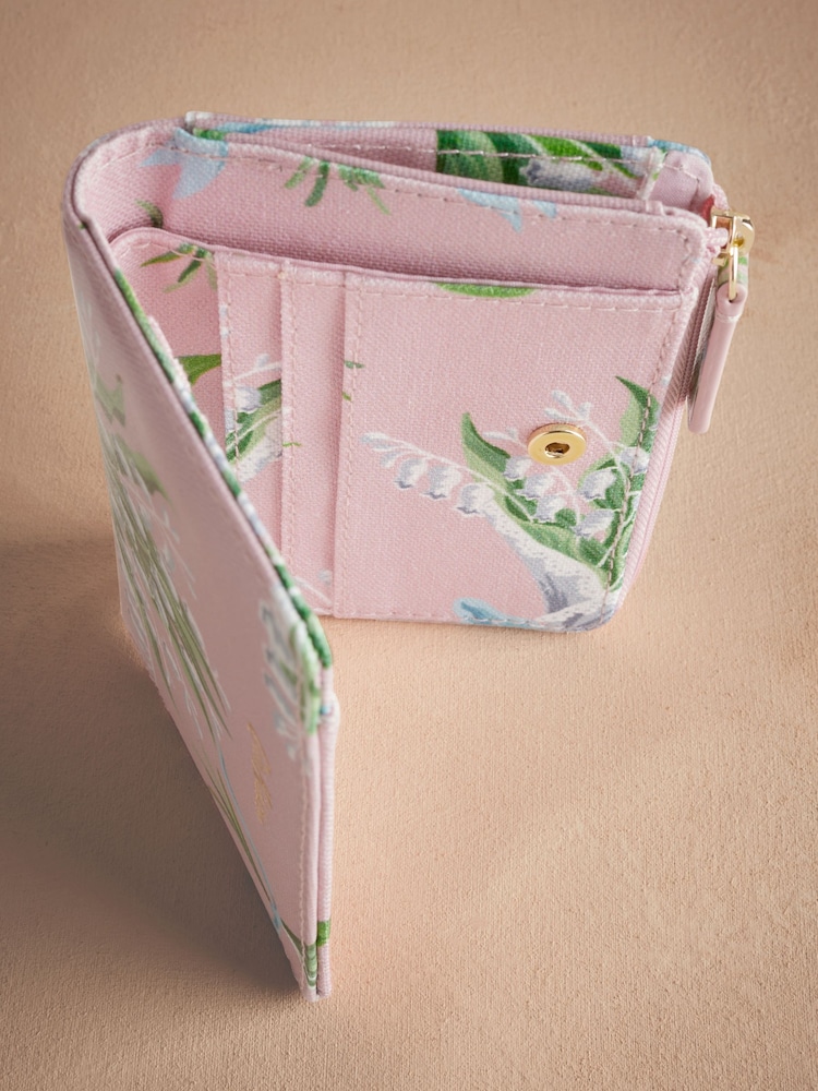 Cath Kidston Pink Lily of the Valley Slim Pocket Purse - Image 4 of 4