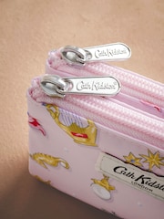 Cath Kidston Pink Charmed Double Zip Purse - Image 2 of 3