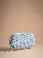 Cath Kidston Blue Ditsy 100% Cotton Glasses Case Purse - Image 1 of 3