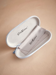 Cath Kidston Blue Ditsy 100% Cotton Glasses Case Purse - Image 2 of 3